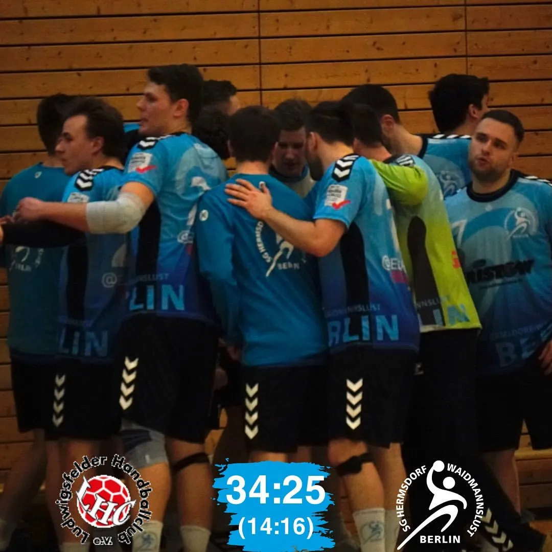 Foto vom Instapost zu 25:34 gegen @ludwigsfelderhc …