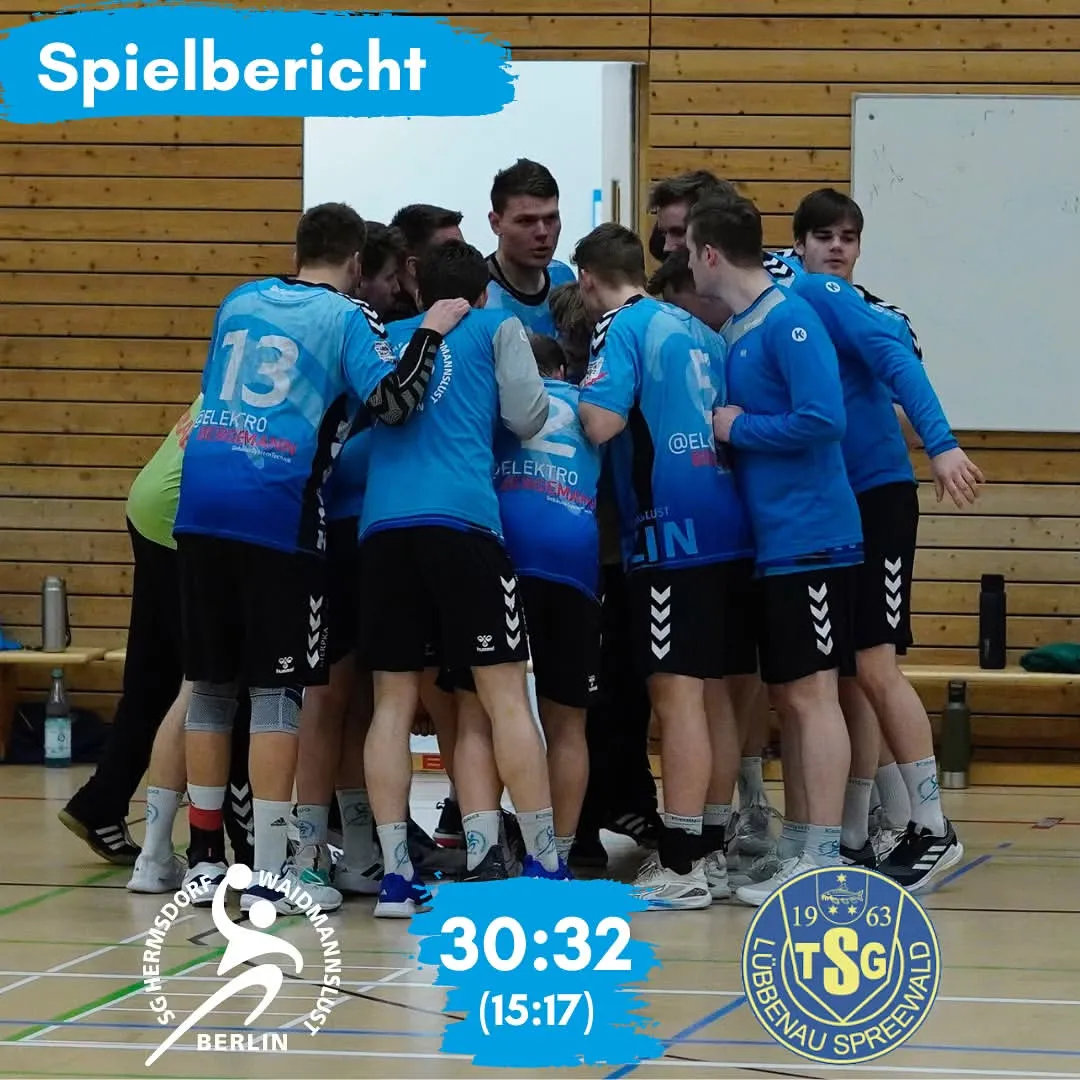 Foto vom Instapost zu Spiel gegen TSG Lübbenau 63.