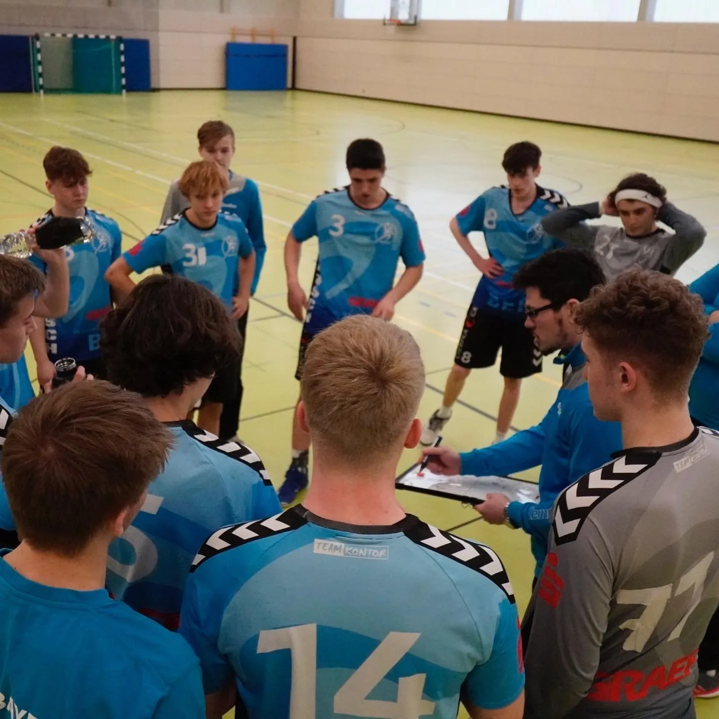 Foto 2 zum Beitrag Die mB I steht im #Halbfinale um den DW-Jugendpokal & startet in die Regionalliga Rückrunde! 💪🏼