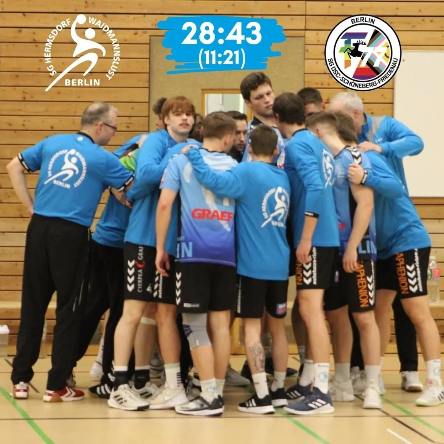 Foto 1 zum Beitrag Pokal-Topspiel 2. Männer gegen SG OSF Berlin