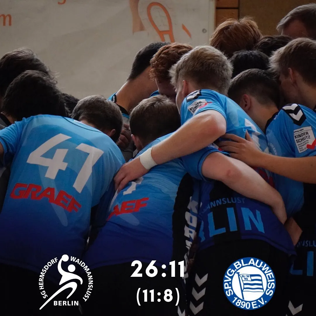 Foto 1 zum Beitrag mA mit neuen Trikots zum START-ZIEL-SIEG - 26:11