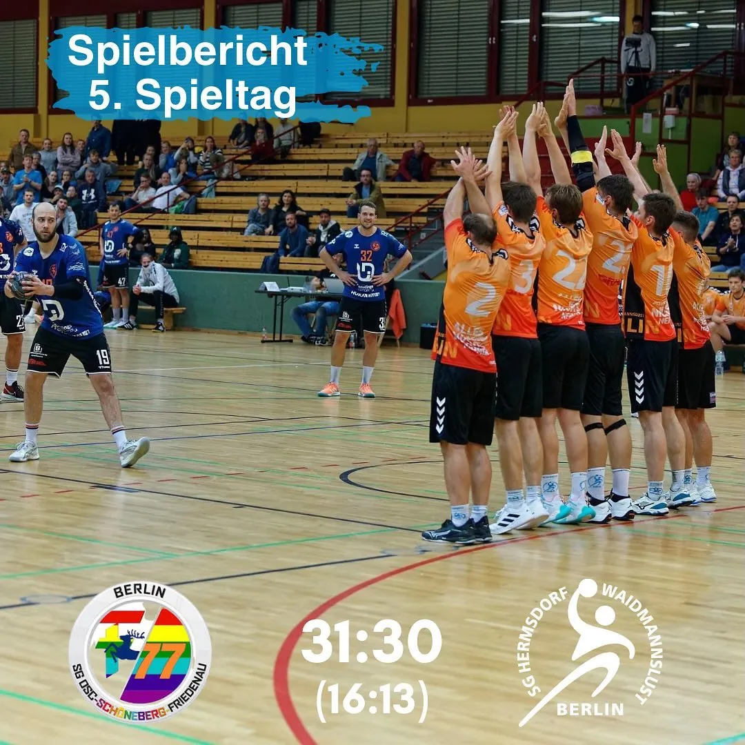 Foto 1 zum Beitrag Spielbericht 1.Männer gegen @sgosfberlin_1.maenner