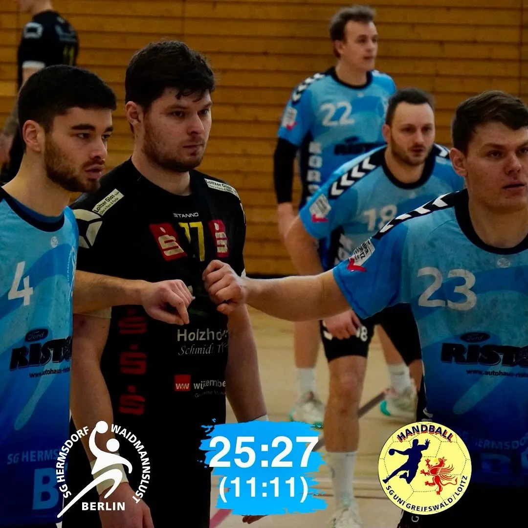 Foto 1 zum Beitrag 25:27 Niederlage gegen die @sg_handballer !