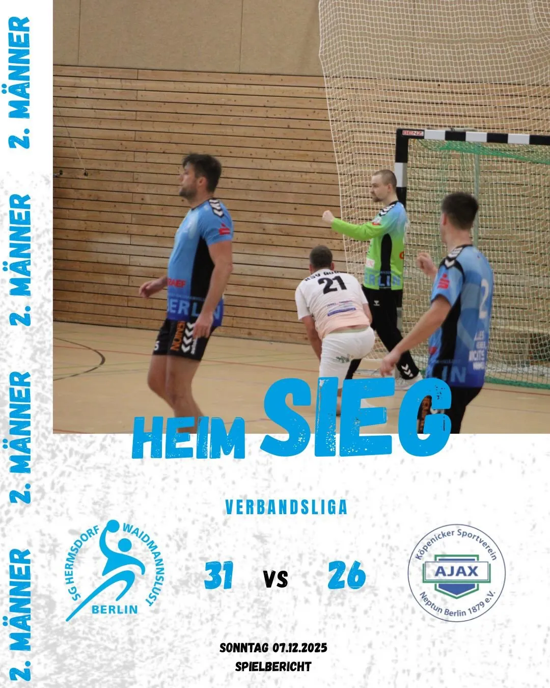 Foto 1 zum Beitrag Topspiel der Verbandsliga: Wir übernehmen die Tabellenführung!