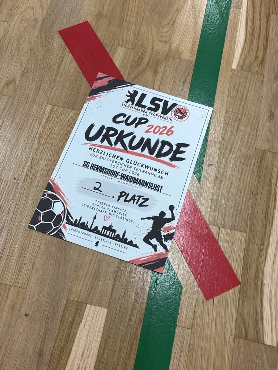 Foto 1 zum Beitrag 🏆 LSV Cup – ein starker zweiter Platz für die SGHW!