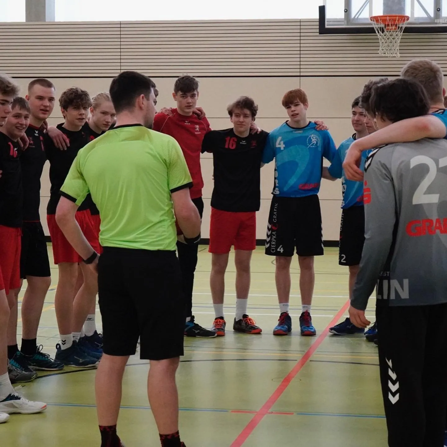 Foto 6 zum Beitrag Die mB I steht im #Halbfinale um den DW-Jugendpokal & startet in die Regionalliga Rückrunde! 💪🏼