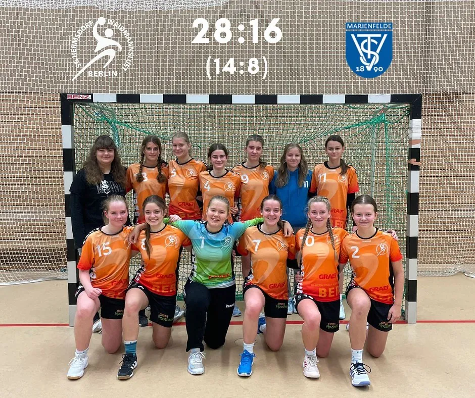 Foto 1 zum Beitrag Achtelfinale Pokal der wB