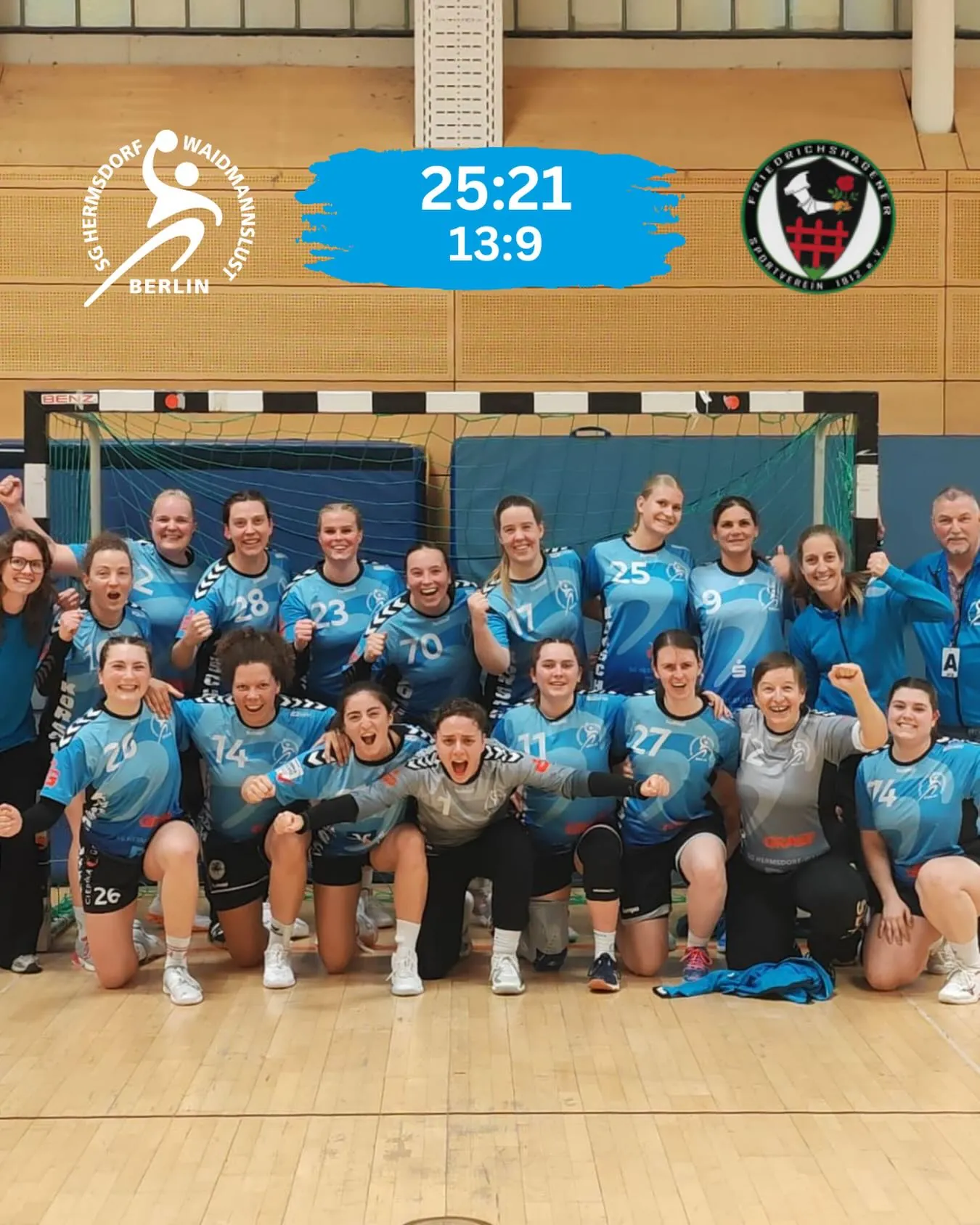 Foto 1 zum Beitrag Spielbericht 2. Frauen gegen @handball_friedrichshagenersv