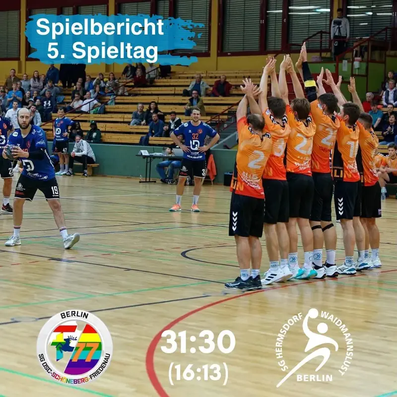 Vorschaubild: Spielbericht 1.Männer gegen @sgosfberlin_1.maenner