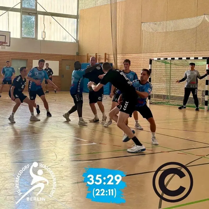 Vorschaubild: 2. Männer - SCC II 35:29 (22:11)