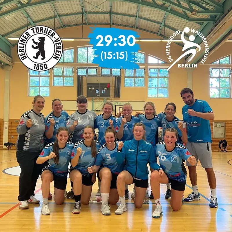 Vorschaubild: 1. Frauen erkämpfen sich knappen Sieg im 1. Saisonspiel
