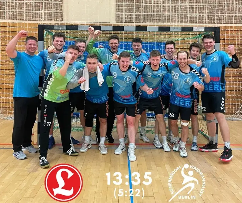 Vorschaubild: Unsere ersten Männer erreichen erneut das Berliner Pokal Final4! 🏆