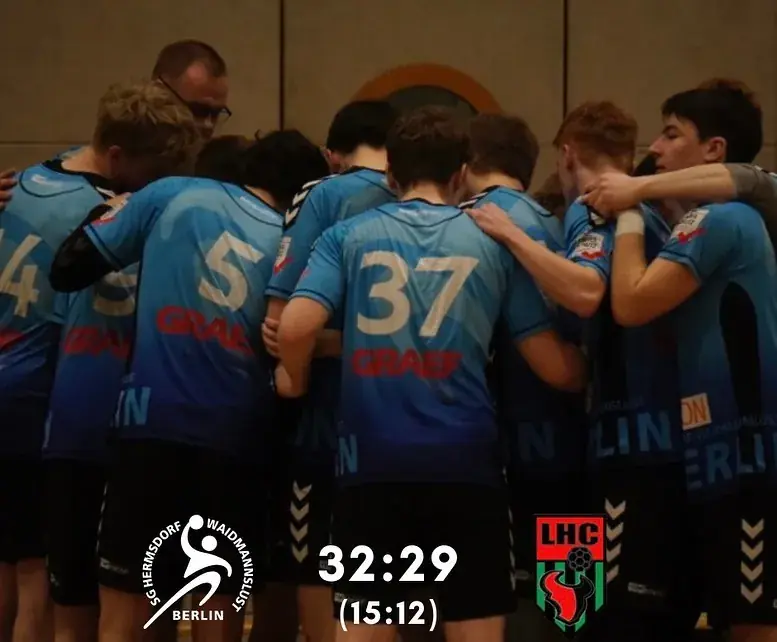 Vorschaubild: Unsere mA bezwingt die Sportschüler des @lhc.cottbus.nachwuchs mit 32:29!