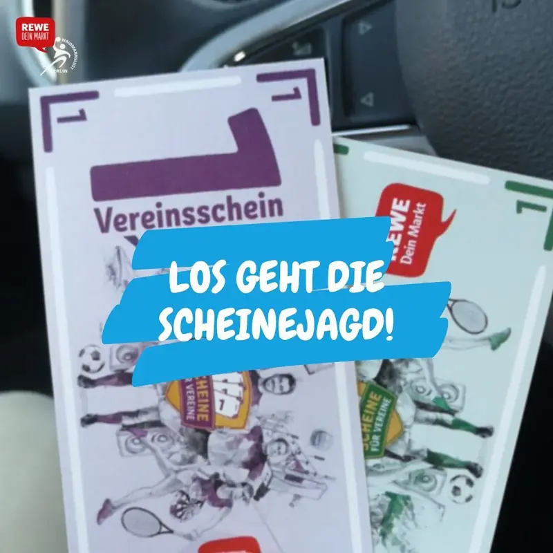 Vorschaubild: 💸 Wir gehen in die nächste Runde von „SCHEINE FÜR VEREINE“! 💸