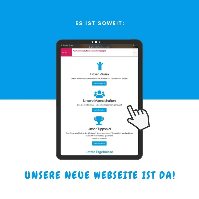 Vorschaubild: Im letzten Jahr haben wir uns der #Herausforderung gestellt, unseren digitalen Auftritt komplett zu 