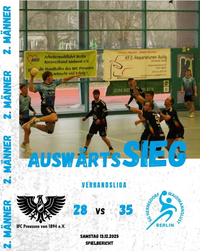 Vorschaubild: Die 2. Männer sind Weihnachtsmeister der Verbandsliga!