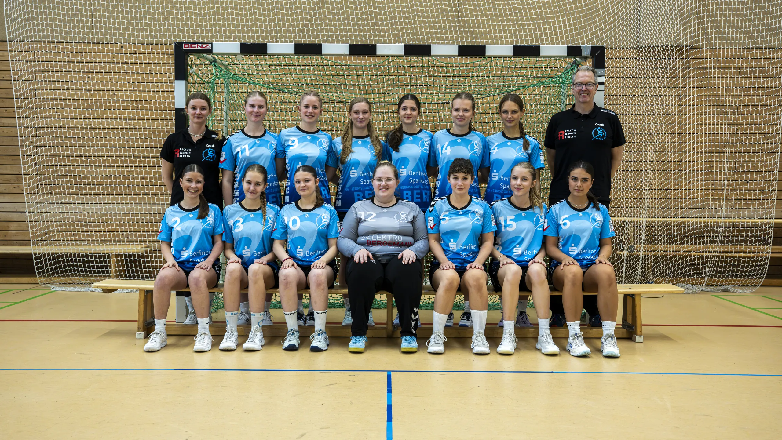 Teamfoto der weibliche A