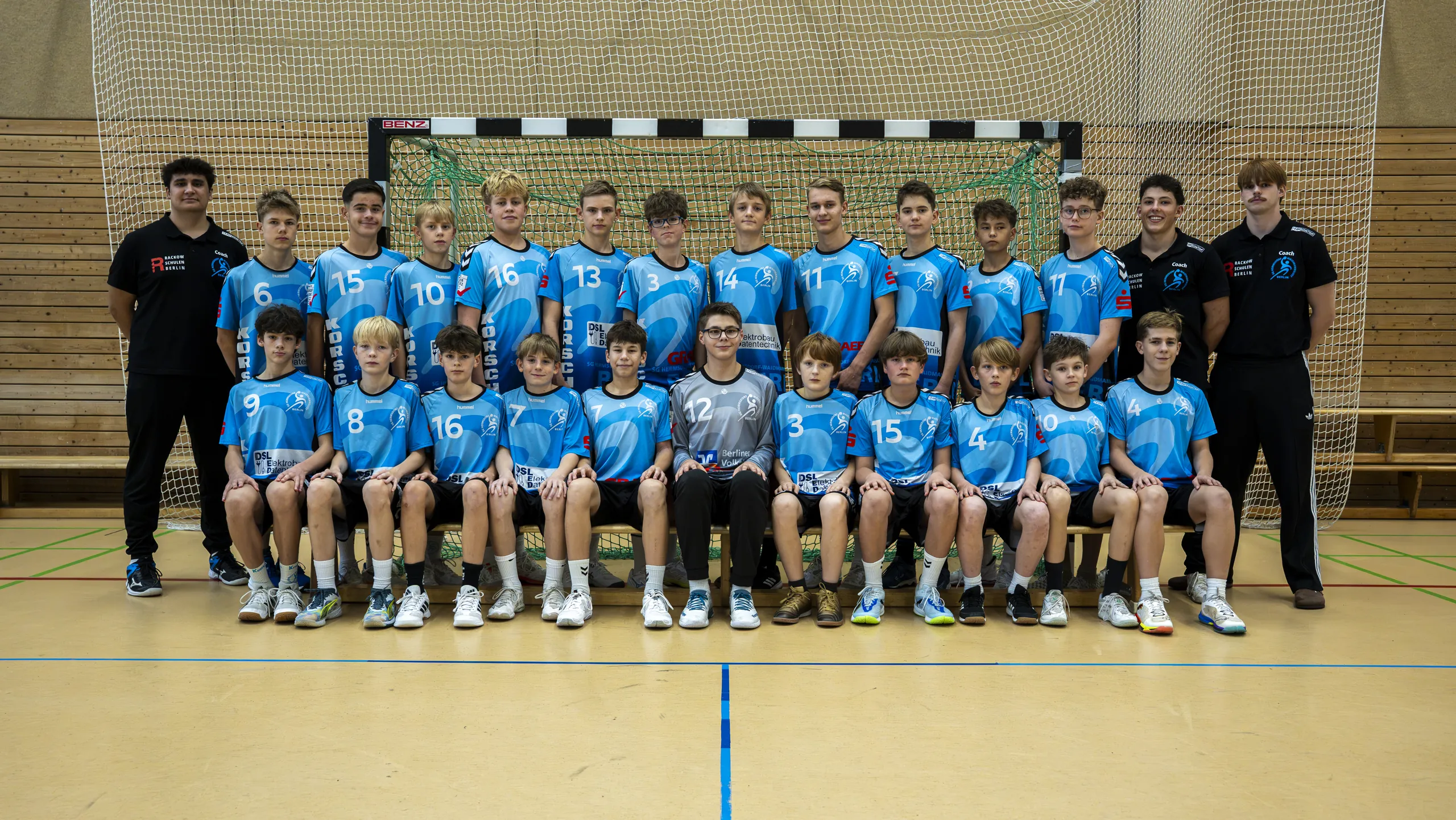 Teamfoto der männliche C2