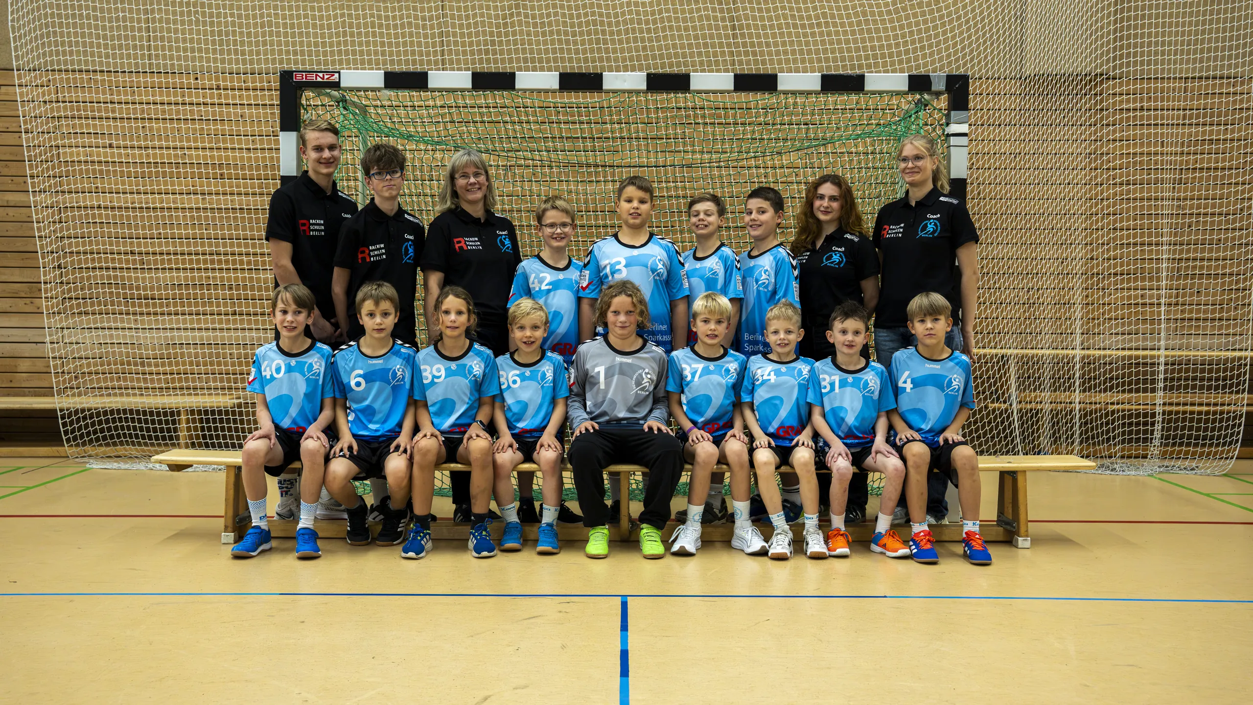Teamfoto der männliche E2