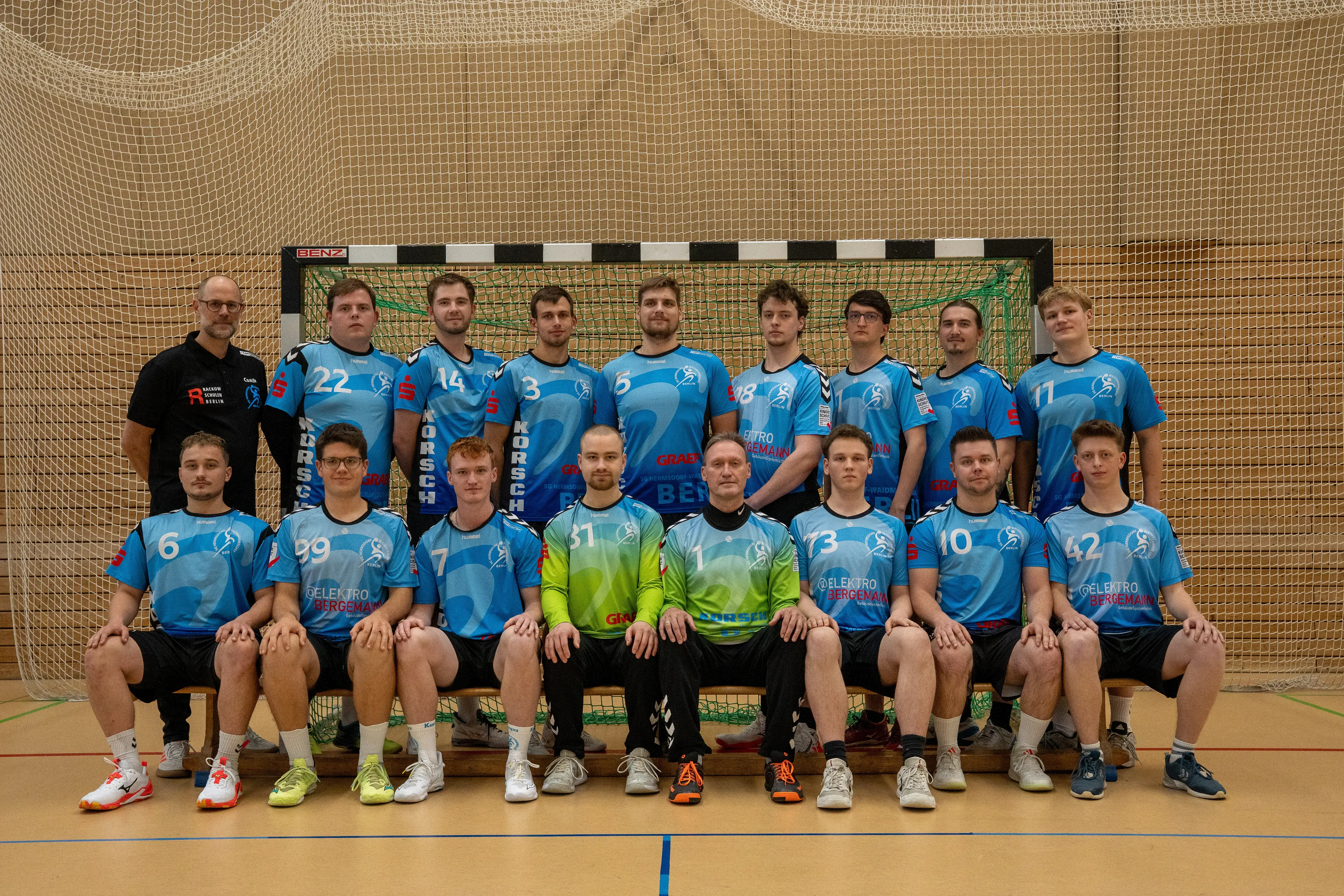 Teamfoto der Männer IV