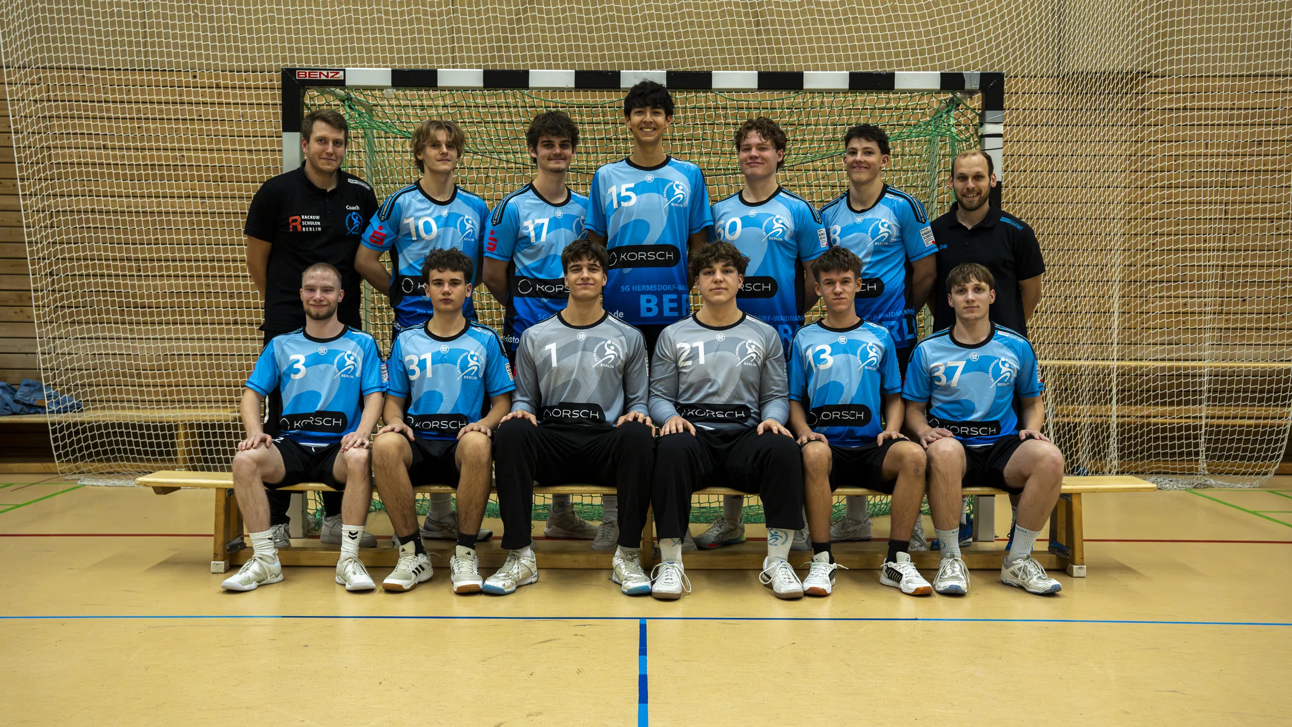 Teamfoto der männliche A