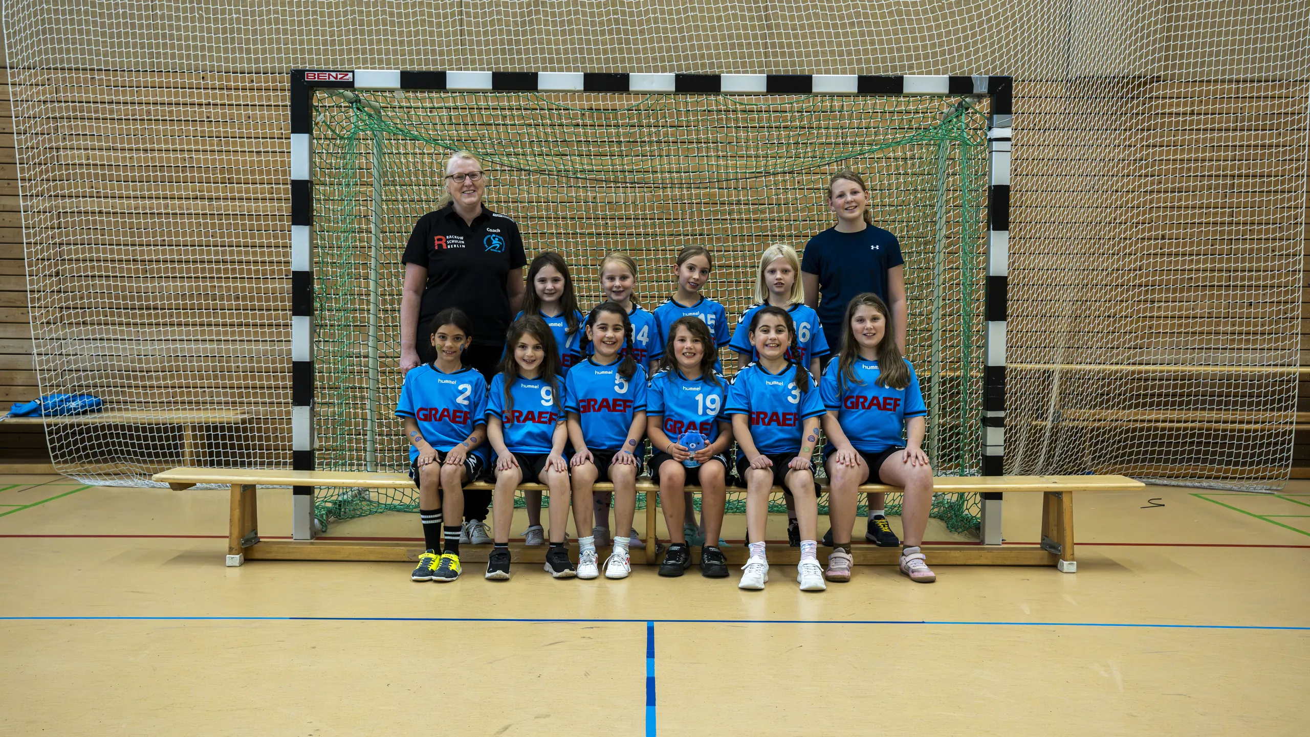 Teamfoto der weibliche F 2018