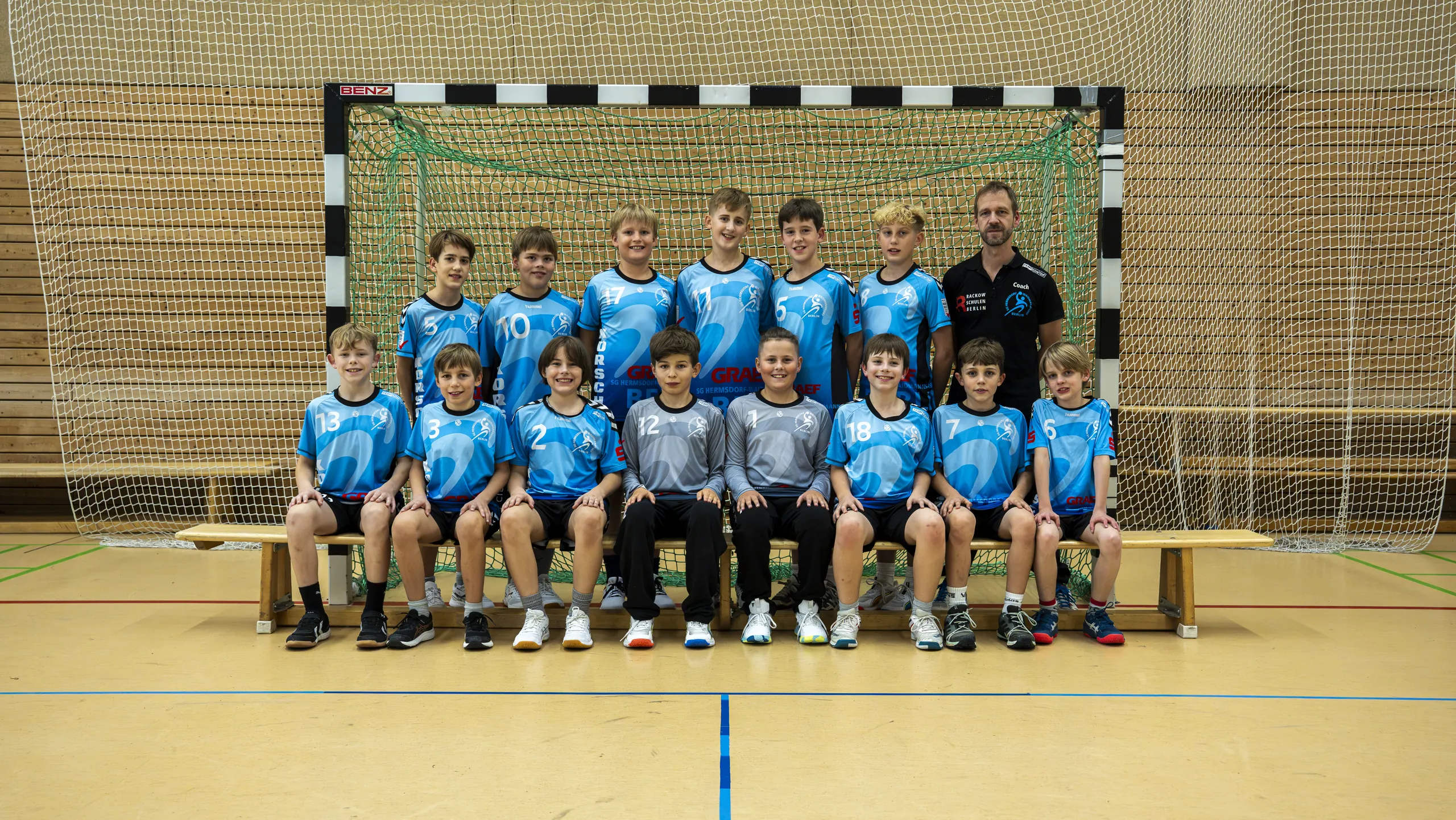 Teamfoto der männliche D2