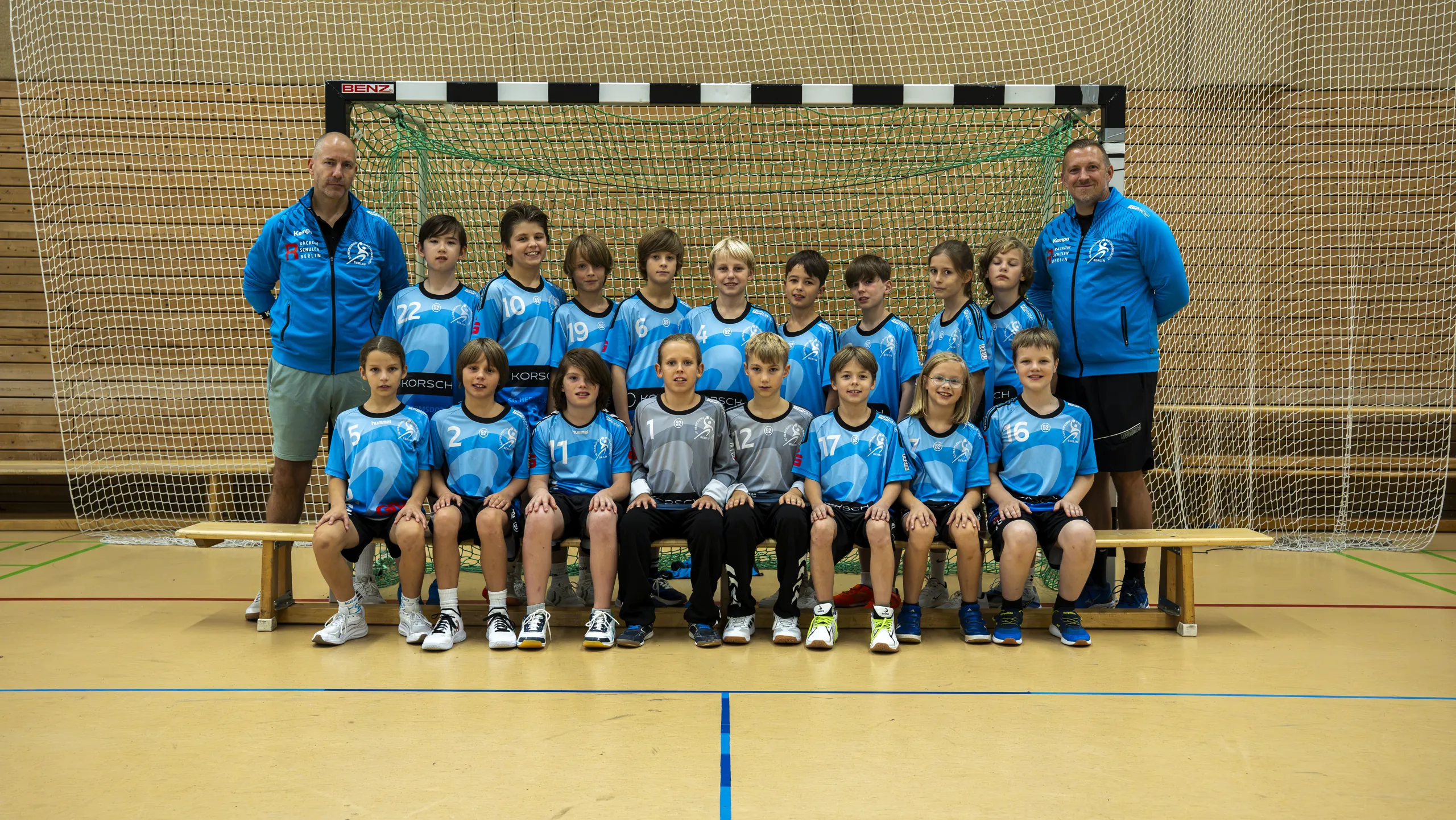 Teamfoto der männliche E1